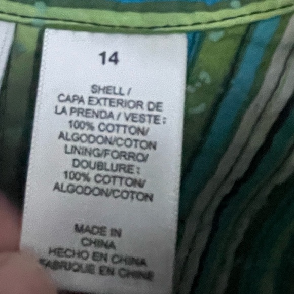 Alfred Dunner Multicolor Floral Jacket Size 14 - Picture 5 of 5